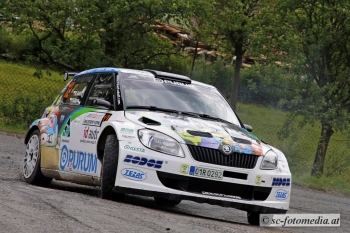 Rallysprint Kopná 2014 (Víťa Bezděkovský a Christian Salzmann)