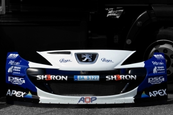 Testování Peugeotu 207 Super 2000 - Kašava 2010