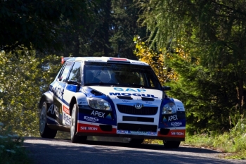 Test na Barum Czech Rally Zlín 2010