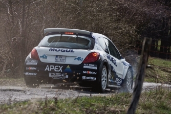 Testování Peugeotu 207 Super 2000 - Kašava 2010