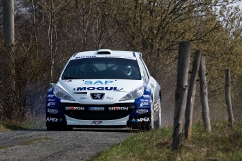 Testování Peugeotu 207 Super 2000 - Kašava 2010