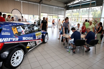 Autogramiáda Samohýl Motor Zlín 23.8.2011