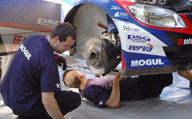 Test na Barum Czech Rally Zlín 2011