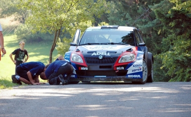Test na Barum Czech Rally Zlín 2011