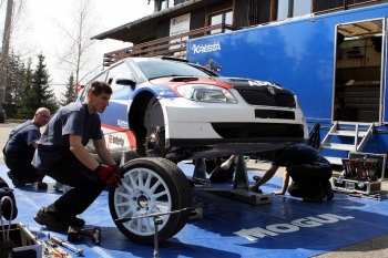 Test před Mogul Šumava Rallye Klatovy 2011