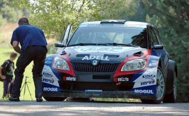 Test na Barum Czech Rally Zlín 2011