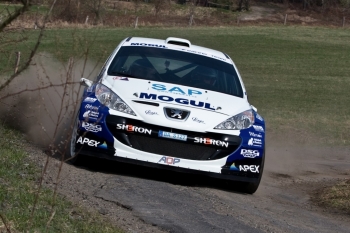 Testování Peugeotu 207 Super 2000 - Kašava 2010