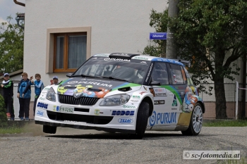Rallysprint Kopná 2014 (Víťa Bezděkovský a Christian Salzmann)